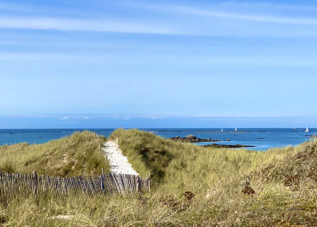 Rent a house in Finistère - rent house Aber Wrach - house with swimming pool - house with swimming pool and sea view - The Peninsula of Sainte Marguerite, Fort Cézon, Aber Wrac'h, the lighthouse of the Virgin Island, so many discoveries near the Cabane des Dunes